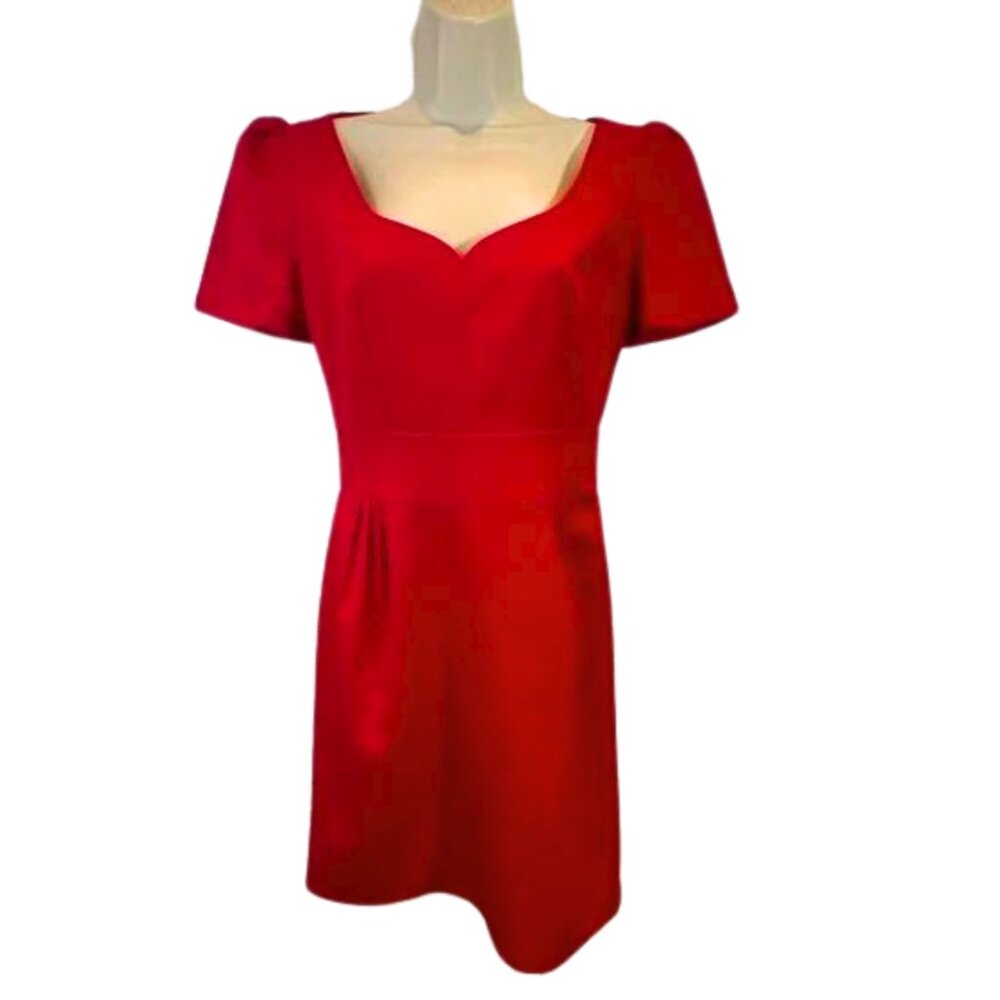 Modcloth Elegant Red Vintage Dress (S)